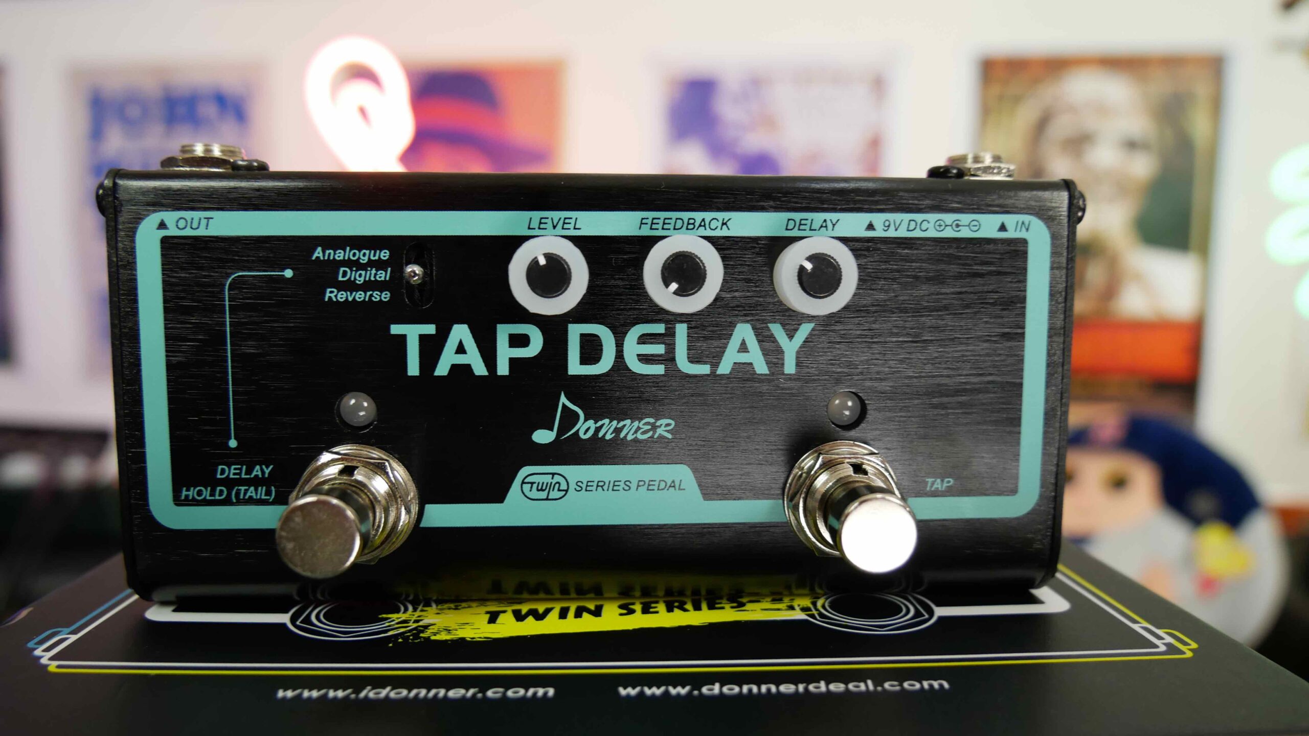 Donner Twin Series Tap Delay Pedal Reviews by intheblues