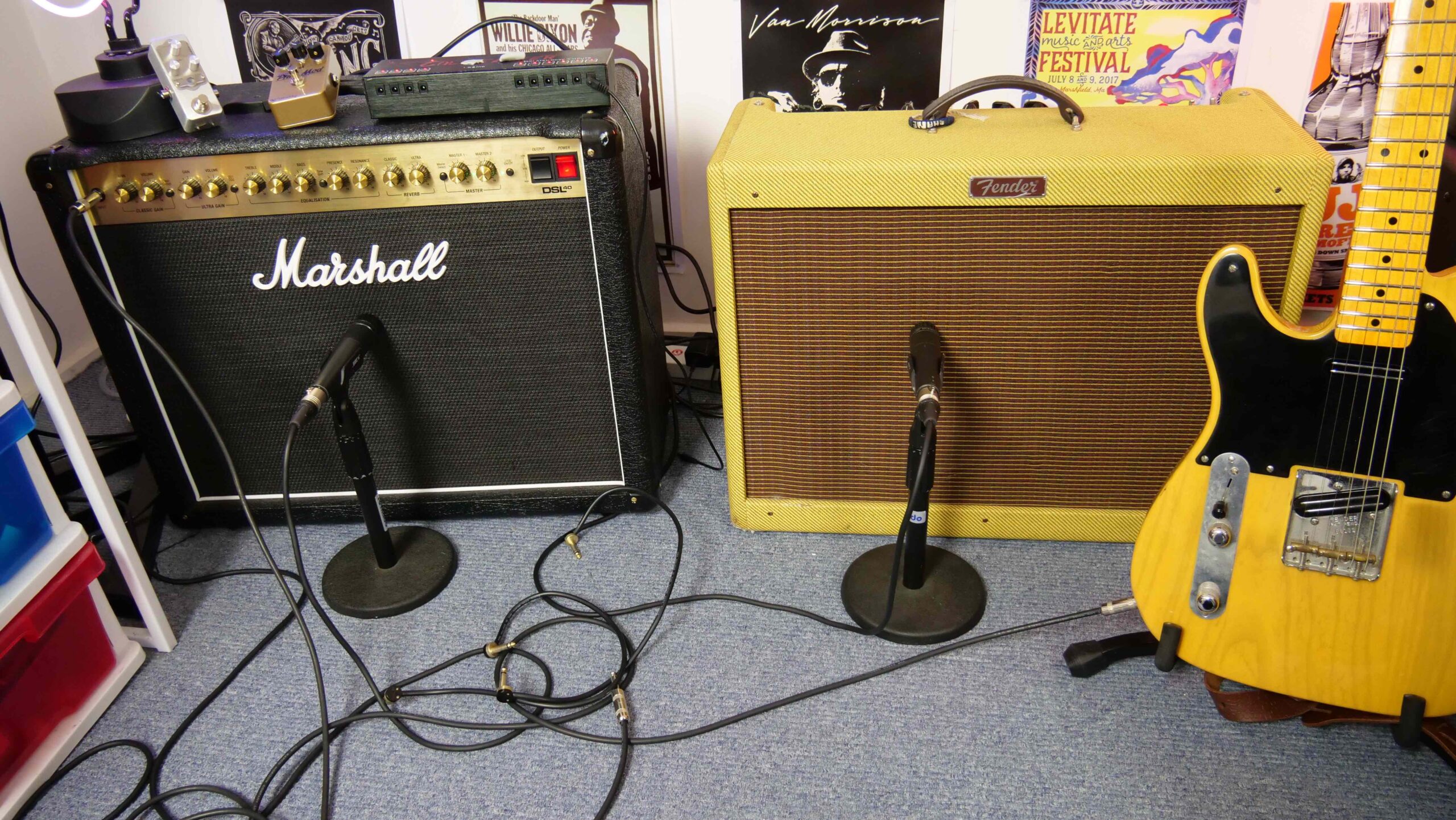 Marshall vs Fender Pedal Platform Amplifier Comparison Guitar Gear
