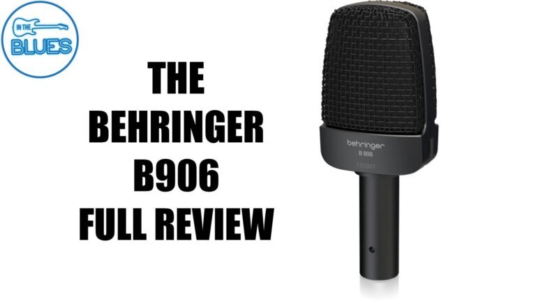 Behringer B 906 Microphone Review