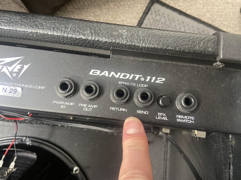 Peavey Bandit 112 Red Stripe FX Loop