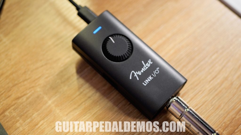 Fender LINK I/O Connected to Apple Mac and GarageBand