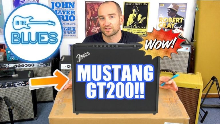 Fender Mustang GT200 Guitar Amplifier Review